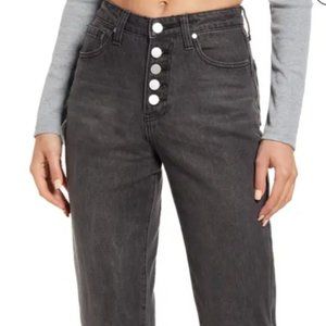 BP. Button Fly Mom Jeans